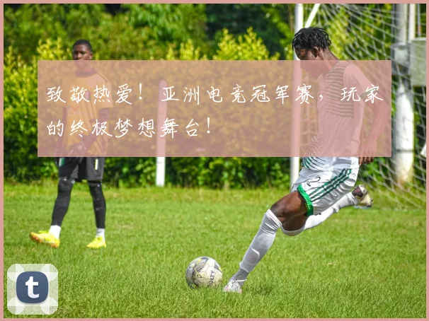 致敬热爱！亚洲电竞冠军赛，玩家的终极梦想舞台！